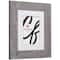 4 Pack Craig Frames American Barn Light Gray Picture Frame with Mat